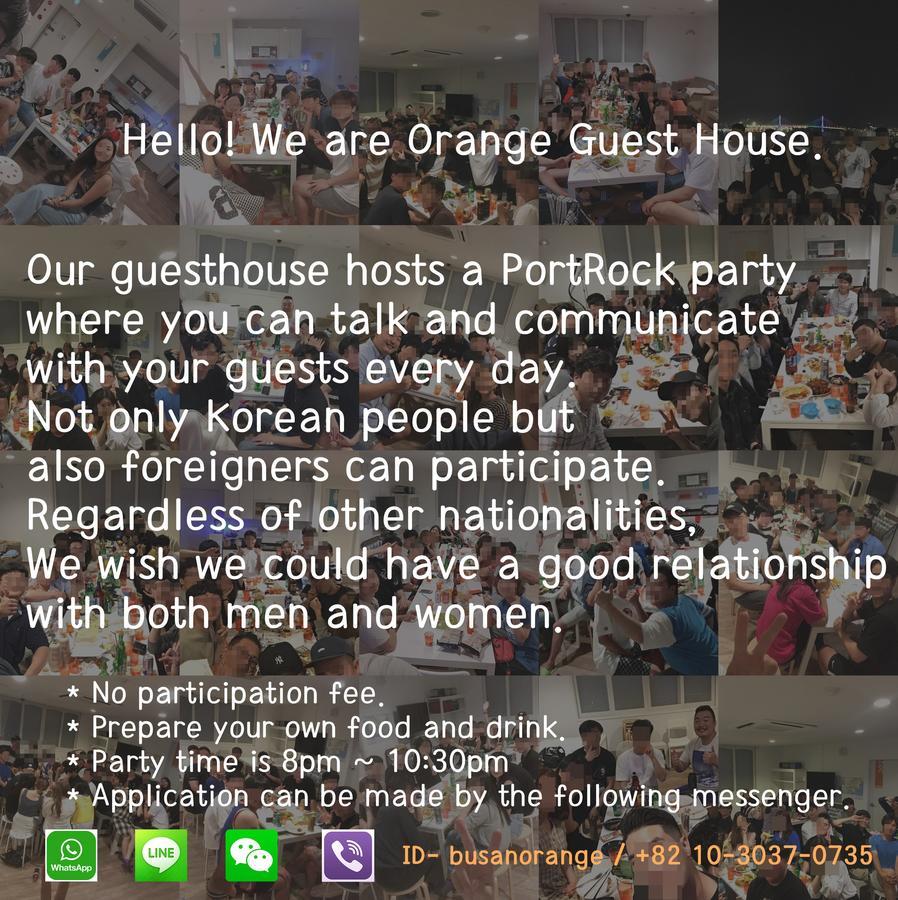 Orange Guesthouse Busan Dış mekan fotoğraf